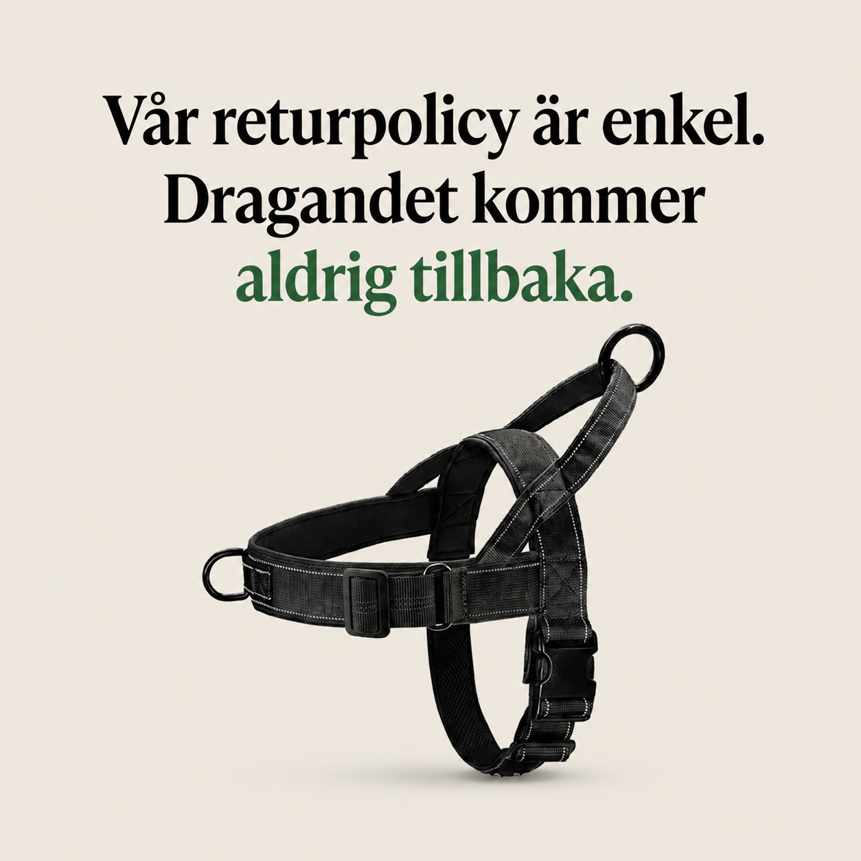 Voffie™ Hundsele - Stoppa drag utan att strypa hunden