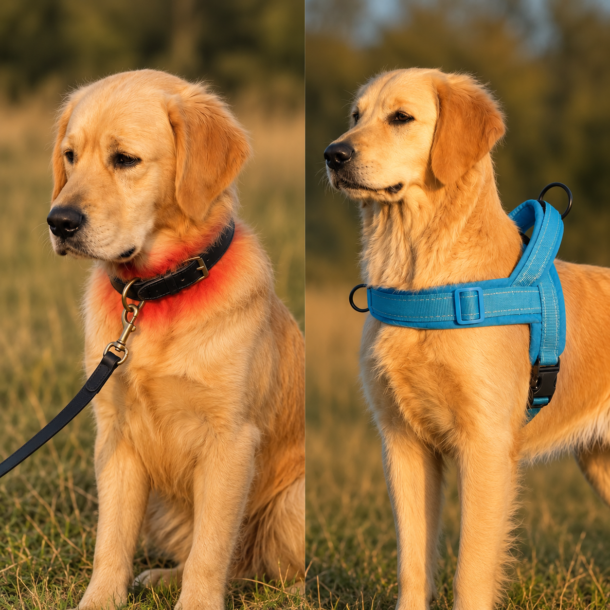Voffie™ Hundsele - Stoppa drag utan att strypa hunden